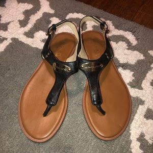 Black Michael Kors Sandals